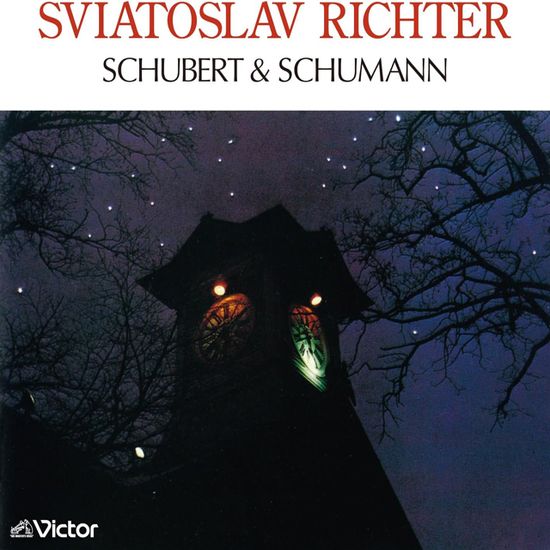 SCHUBERT & SCHUMANN/ SVIATOSLAV RICHTER 리히터 [SACD HYBRID] [1979년 일본 실황연주 2집: 슈베르트와 슈만 작품 연주집 - 스비아토슬라프 리히터]