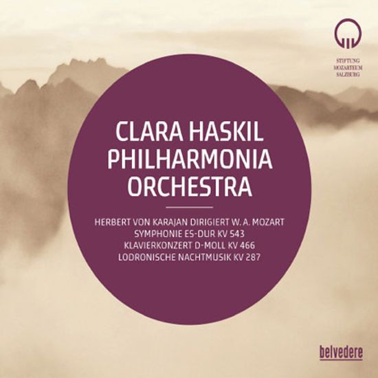 SINFONIE, KLAVIERKONZERT, DIVERTIMENTO/ CLARA HASKIL, HERBER VON KARAJAN [모차르트: 교향곡, 피아노 협주곡, 디베르티멘토]