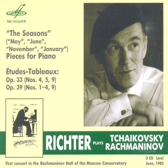 RICHTER PLAYS TCHAIKOVSKY, RACHMANINOV [리히터가 연주하는 차이코프스키,라흐마니노프]