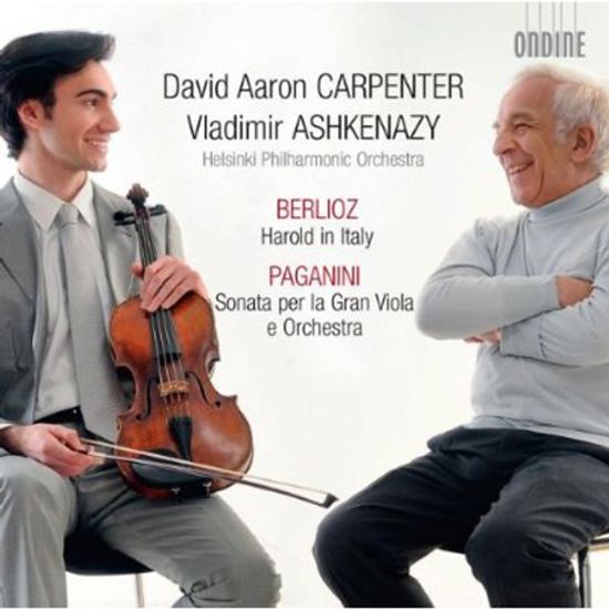 HAROLD IN ITALY/ DAVID AARON CARPENTER, VLADIMIR ASHKENAZY [베를리오즈: 이탈리아의 해롤드 & 파가니니: 비올라와 관현악을 위한 소나타 - 카펜터, 아쉬케나지]