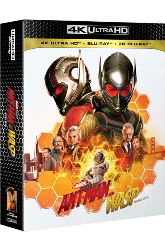 앤트맨과 와스프 [4K UHD+3D+2D] [스틸북 한정판] [ANT-MAN AND WASP]