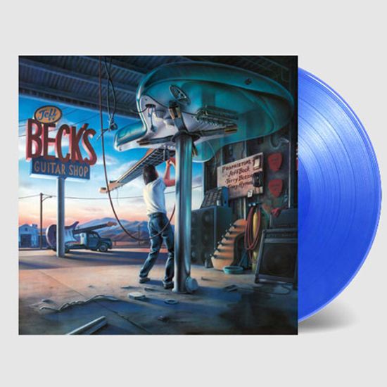 JEFF BECK`S GUITAR SHOP: WITH TERRY BOZZIO AND TONY HYMAS [180G TRANSPARENT BLUE LP]