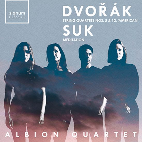 STRING QUARTETS NOS.5, 12 AMERICAN & MEDITATION/ ALBION QUARTET [드보르작: 현악4중주 5, 12번 & 수크: 명상곡 - 알비온 사중주단]