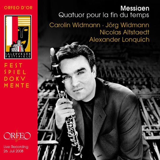 QUATUOR POUR LA FIN DU TEMPS/ CAROLIN WIDMANN, ALEXANDER LONQUICH [메시앙: 시간의 종말을 위한 4중주]