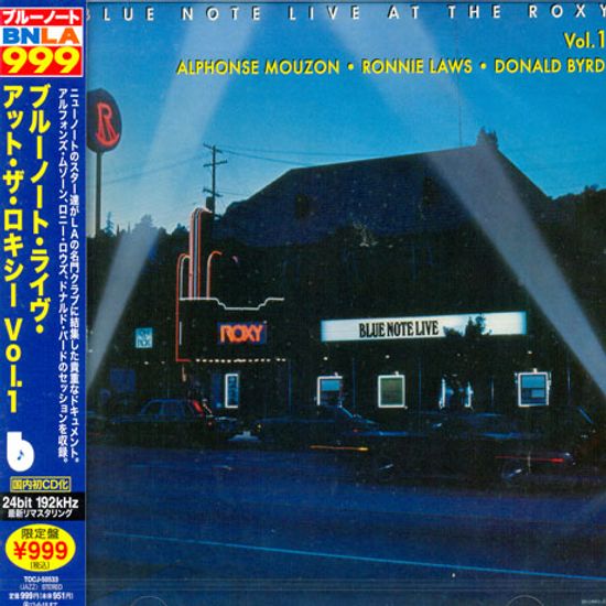 BLUE NOTE LIVE AT THE ROXY VOL.1 [JAPAN EDITION]