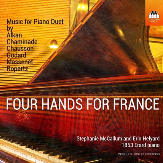 FOUR HANDS FOR FRANCE MUSIC FOR PIANO DUET/ STEPHANIE MCCALLUM, ERIN HELYARD [프랑스를 위한 네 개의 손 - 맥칼럼, 헬리아드]