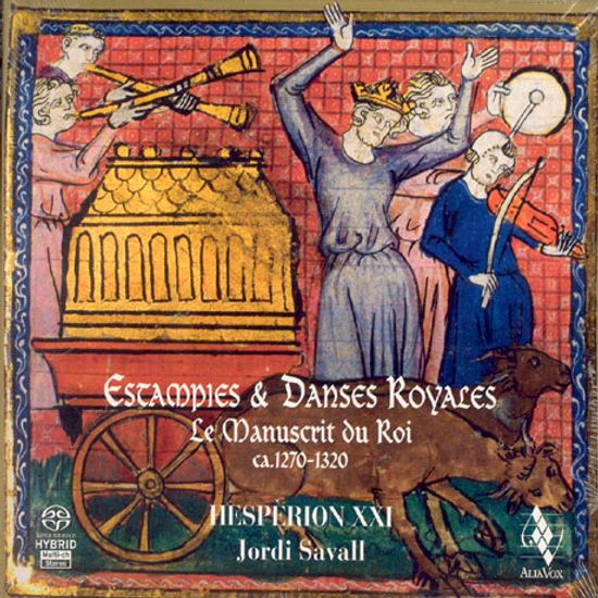ESTAMPIES & DANSES ROYALES: LE MANUSERIT DU ROI 1270-1320/ HESPERION 21/ JORDI SAVALL [SACD HYBRID] [에스탕피와 궁정의 춤-왕의 사본]