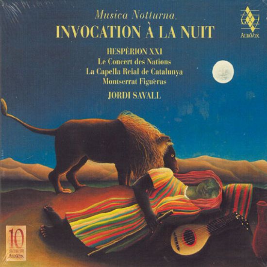 MUSICA NOTTURNA INVOCATION A LA NUIT/ JORDI SAVALL [한 밤의 기도: 알리아복스 10주년 기념반]