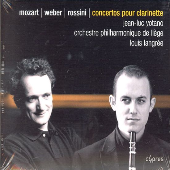 CONCERTOS FOR CLARINET/ JEAN-LUC VOTANO, LOUIS LANGREE