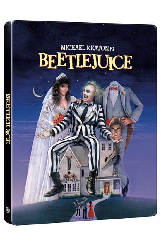유령수업 4K UHD+BD [스틸북 한정판] [BEETLEJUICE]