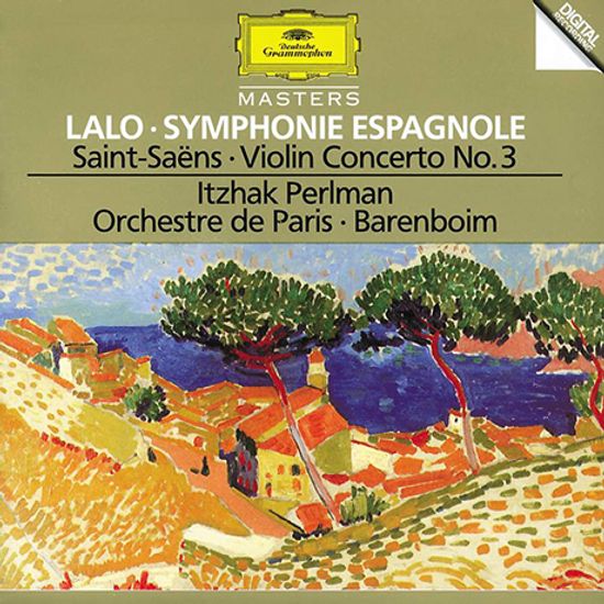SYMPHONIE ESPAGNOLE & VIOLIN CONCERTO NO.3/ ITZHAK PERLMAN, DANIEL BARENBOIM [랄로: 스페인 교향곡 & 생상스: 바이올린 협주곡 3번 - 펄만, 바렌보임]