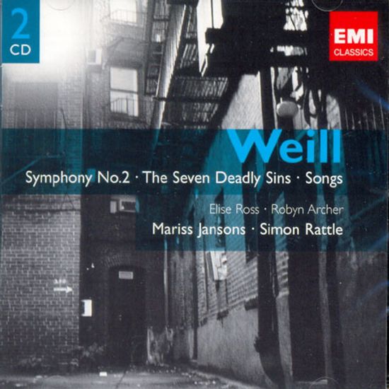 SYMPHONY NO.2, VIOLIN CONCERTO ETC/ MARISS JANSONS, SIMON RATTLE