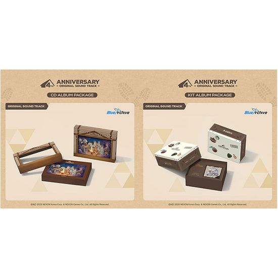 블루 아카이브 4주년 기념 [BLUE ARCHIVE] [CD+KIT SET]