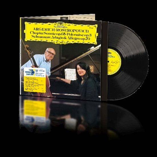 CELLO SONATA & ADAGIO AND ALLEGRO/ MSTISLAV ROSTROPOVICH [쇼팽: 첼로 소나타 & 슈만: 아다지오와 알레그로 - 로스트로포비치] [LP]