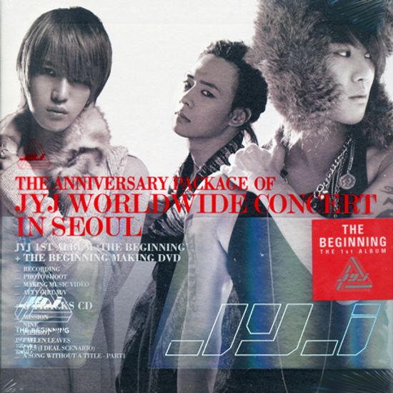 THE BEGINNING: THE ANNIVERSARY PACKAGE OF JYJ WORLDWIDE CONCERT IN SEOUL [2CD+DVD]