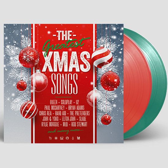 THE GREATEST X-MAS SONGS [CLEAR GREEN & CLEAR RED] [180G LP] [한정반]