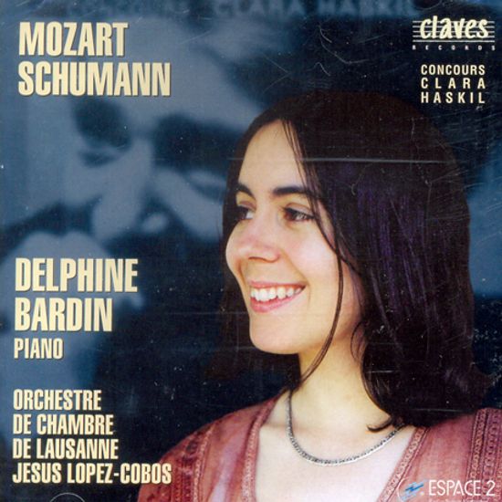 PIANO CONCERTO NO.17, WALDSZENEN OP.82/ DELPHINE BARDIN, JESUS LOPEZ-COBOS