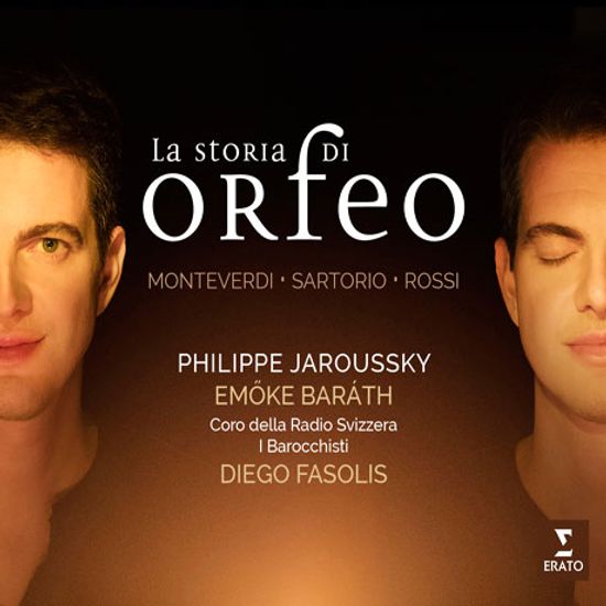 LA STORIA DI ORFEO: MONTEVERDI, SARTORIO, ROSSI/ DIEGO FASOLIS [오르페오 이야기: 몬테베르디, 사르토리오, 로시 - 자루스키 & 파솔리스] [디지팩]