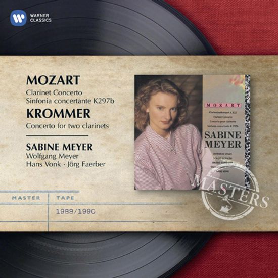 CLARINET CONCERTO/ SABINE MEYER, HANS VONK [WARNER MASTERS]