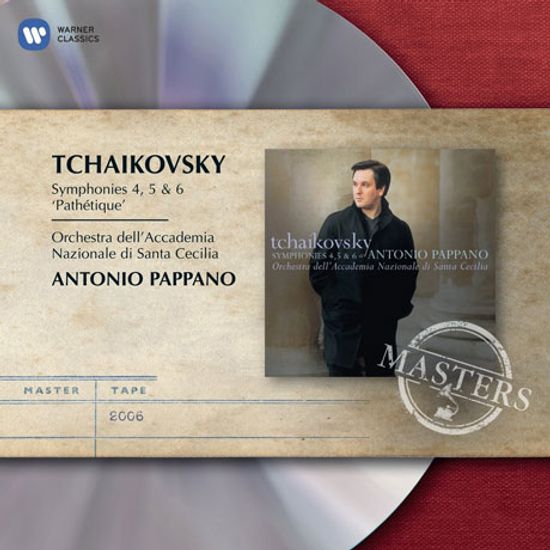 SYMPHONIES 4,5 & 6 'PATHETIQUE'/ ANTONIO PAPPANO [WARNER MASTERS] [차이코프스키: 교향곡 4-6번]