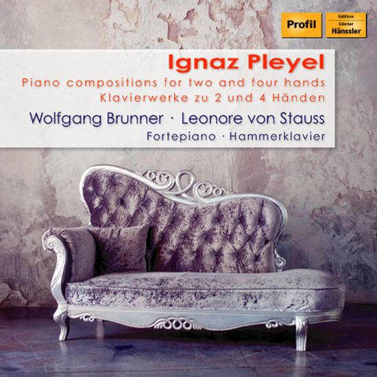 PIANO COMPOSITONS FOR TWO AND FOUR HANDS/ WOLFGANG BRUNNER, LEONORE VON STAUSS [플레옐: 피아노 소나타와 연탄 작품들]