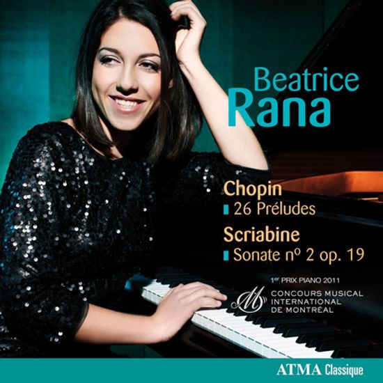 26 PRELUDES & SONATE NO.2, OP.19/ BEATRICE RANA [쇼팽: 전주곡 & 스크리아빈: 피아노소나타]
