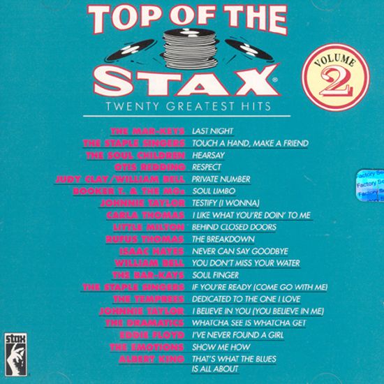 TOP OF THE STAX VOL.2: TWENTY GREATEST HITS