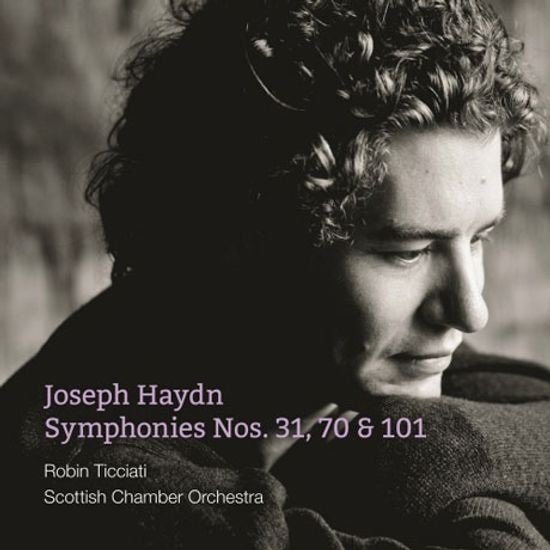 SYMPHONIES NOS.31,70 & 101 THE CLOCK/ ROBIN TICCIATI [SACD HYBRID] [하이든: 교향곡 31,70 & 101 `시계`]