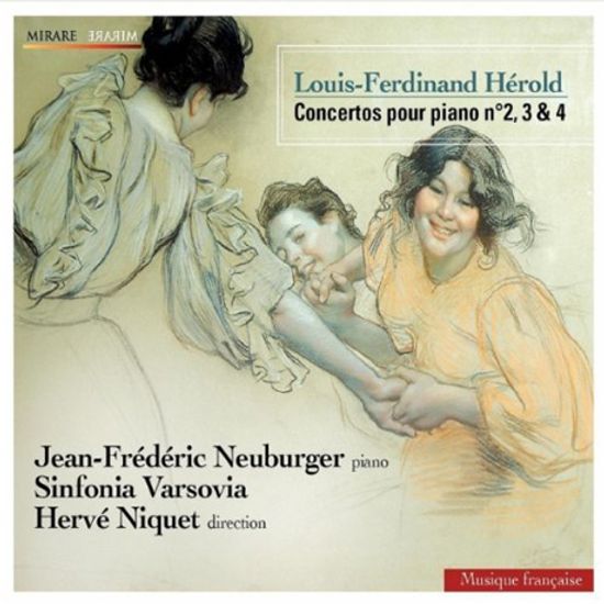 CONCERTOS POUR PIANO NO 2,3 & 4/ JEAN-FREDERIC NEUBURGER, HERVE NIQUET