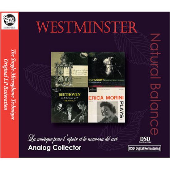 WESTMINSTER NATURAL BALANCE/ ERICA MORINI, ANTONIO JANIGRO, PETER RYBAR [미국 웨스트민스터 초반, 재반 LP복각 시리즈]