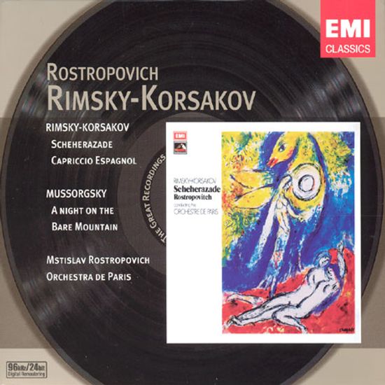 RIMSKY-KORSAKOV: SCHEHERAZADE/ MSTISLAV ROSTROPOVICH [림스키-코르사코브: 쉐헤라자드/ 로스트로포비치]