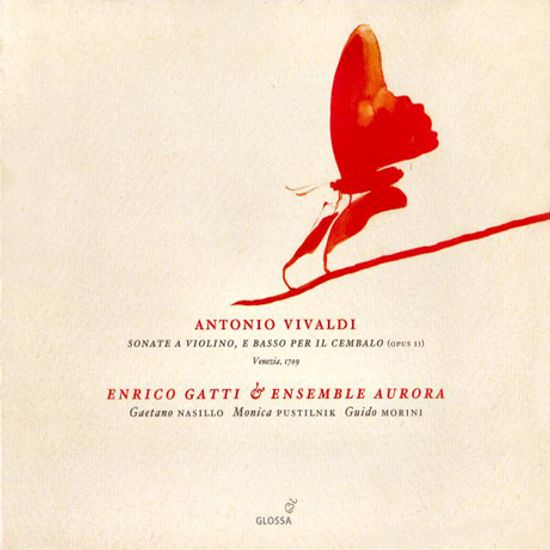 SONATE A VIOLINO, E BASSO PER IL CEMBALO/ ENRICO GATTI & ENSEMBLE AURORA [비발디: 바이올린소나타 2선집]