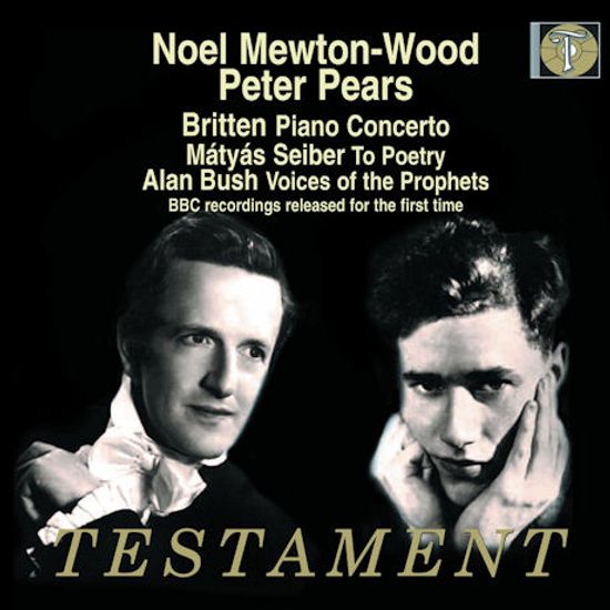 PIANO CONCERTO, TO POETRY, VOICES OF THE PROPHETS/ NOEL MEWTON-WOOD, PETER PEARS [브리튼: 피아노 협주곡 외]