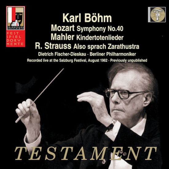 SYMPHONY NO.40 ETC/ KARL BOHM [칼 뵘: 모차르트, 말러, R.슈트라우스]