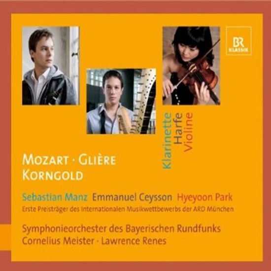 CLARINET & HARP & VIOLIN CONCERTO/ 박혜윤, CORNELIUS MEISTER