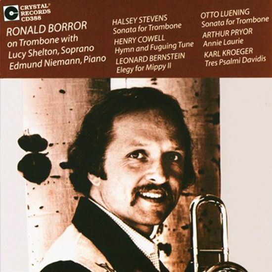 SONATA FOR TROMBONE AND PIANO ETC/ RONALD BORROR, EDMUND NIEMANN
