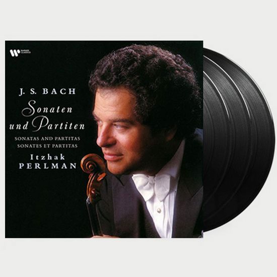 SONATAS AND PARTITAS/ ITZHAK PERLMAN [바흐: 무반주 바이올린 소나타와 파르티타 - 이차크 펄만] [LP]