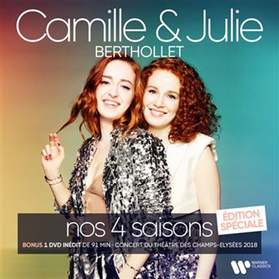 NOS 4 SAINSONS/ CAMILLE BERTHOLLET, JULIE BERTHOLLET [CD+DVD] [비발디: 사계 - 카미유 & 줄리 베르톨레] [한정반]