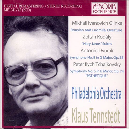 DVORAK, TCHAIKOVSKY SYMPHONY NO.6 & 8 ETC/ PHILADELPHIA ORCHESTRA