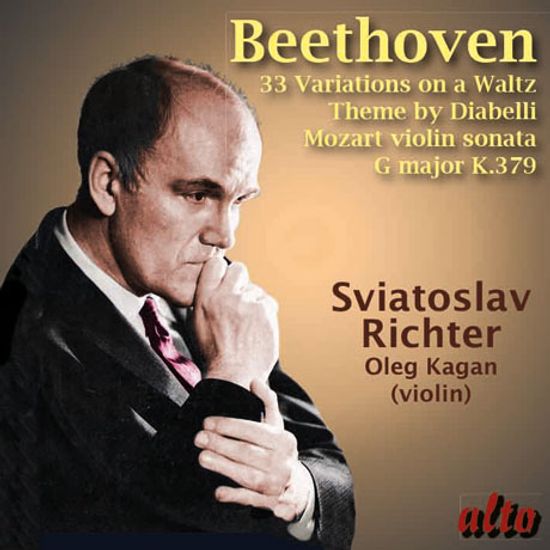 33 VARIATIONS ON A WALTZ & VIOLIN SONATA K.379/ SVIATOSLAV RICHTER, OLEG KAGAN [베토벤: 디아벨리 변주곡 & 모차르트: 바이올린 소나타]