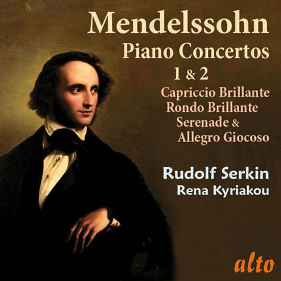 PIANO CONCERTOS 1 & 2/ RUDOLF SERKIN, RENA KYRIAKOU [멘델스존: 피아노 협주곡 1,2번]