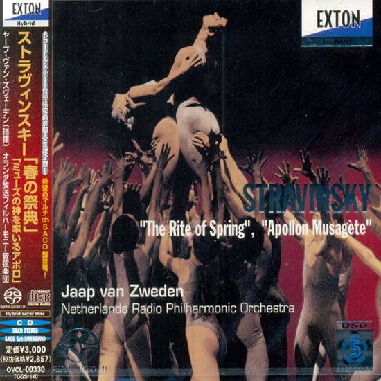 THE RITE OF SPRING & APOLLON MUSAGETE/ JAAP VAN ZWEDEN [SACD HYBRID] [스트라빈스키: 봄의 제전 & 뮤즈를 이끄는 아폴론]