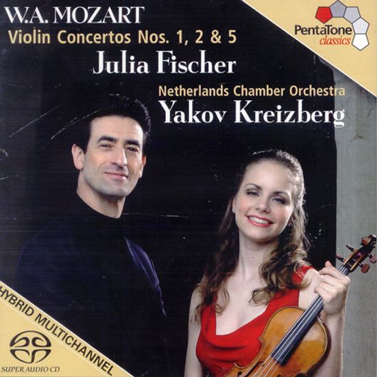 VIOLIN CONCERTOS NOS. 1,2 & 5/ JULIA FISCHER, YAKOV KREIZBERG [SACD HYBRID]
