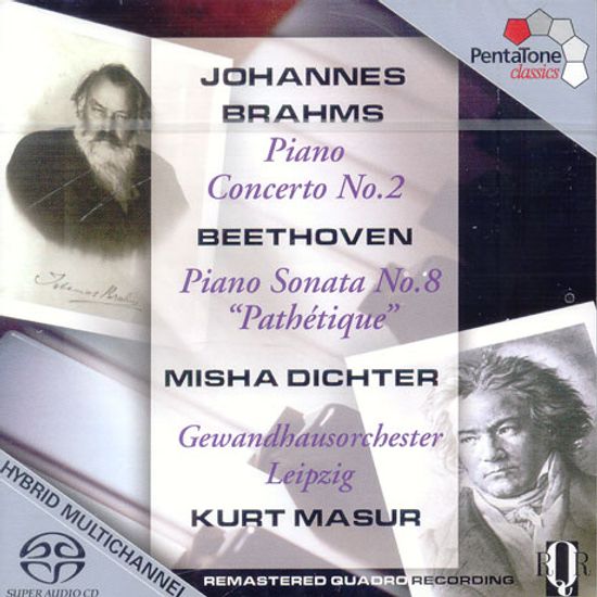 PIANO CONCERTO NO.2/ PIANO SONATA NO.8/ MISHA DICHTER/ KURT MASUR [SACD HYBRID]