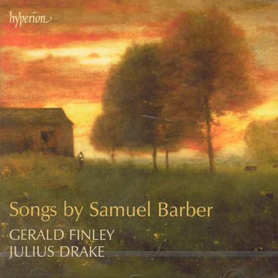 SONGS BY SAMUEL BARBER/ GERALD FINLEY