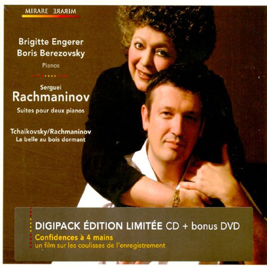 SUITE POUR DEUX PIANOS NO.1 ETC/ BRIGITTE ENGERER/ BORIS BEREZOVSKY [CD+DVD]