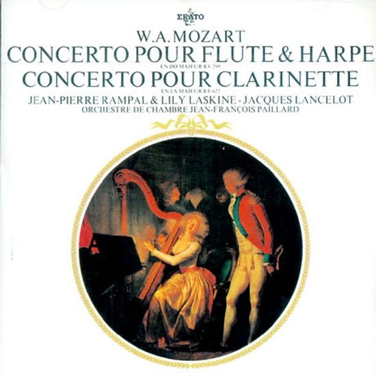CONCERTO POUR FLUTE & HARPE/ JEAN-PIERRE RAMPAL/ JEAN-FRANCOIS PAILLARD