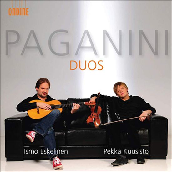 DUOS/ PEKKA KUUSISTO, ISMO ESKELINEN [파가니니: 바이올린과 기타 이중주 - 쿠시스토, 에스켈리넨]