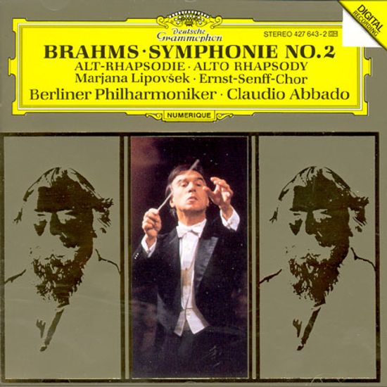 SYMPHONIE NO.2, ALTO RHAPSODY,OP.53/ LIPOVSEK/ MARJANA LIPOVSEK, CLAUDIO ABBADO