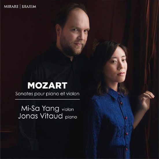 SONATAS FOR VIOLIN & PIANO/ MI-SA YANG, JONAS VITAUD [모차르트: 바이올린 소나타 - 미사 양, 조나스 비타우드]